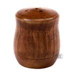 نمکدان چوبی سایز کوچک طرح h