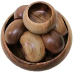 سرویس آجیل خوری 7 پارچه گردو